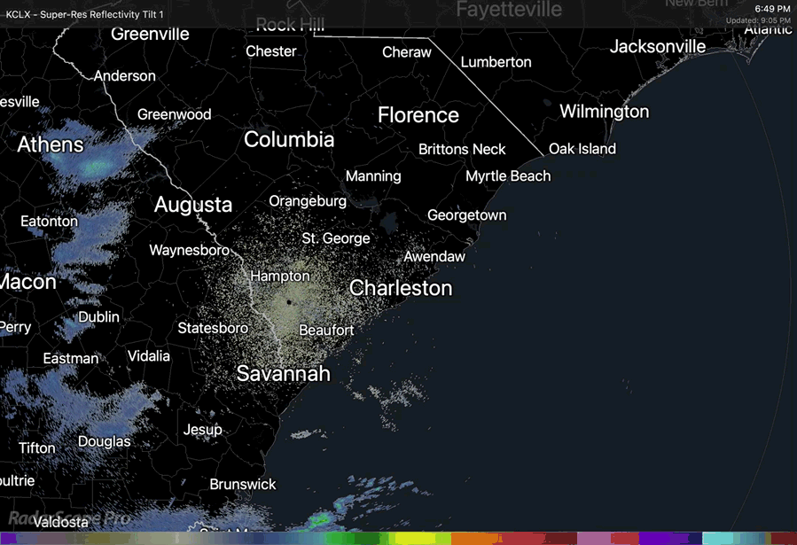 Charleston weather radar